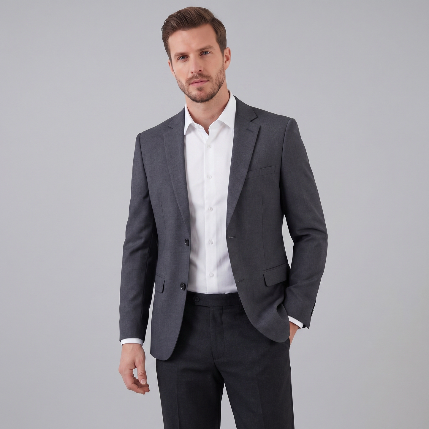 Men's Elegant Blazer Jacket for Business and Formal Wear