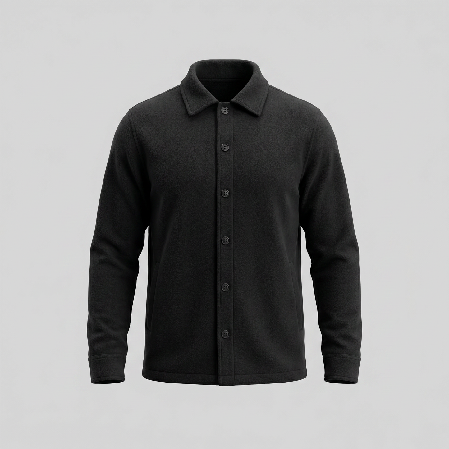 Men's Fleece Overshirt Jacket