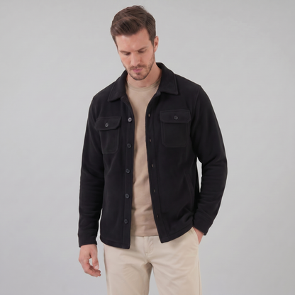 Men's Fleece Overshirt Jacket