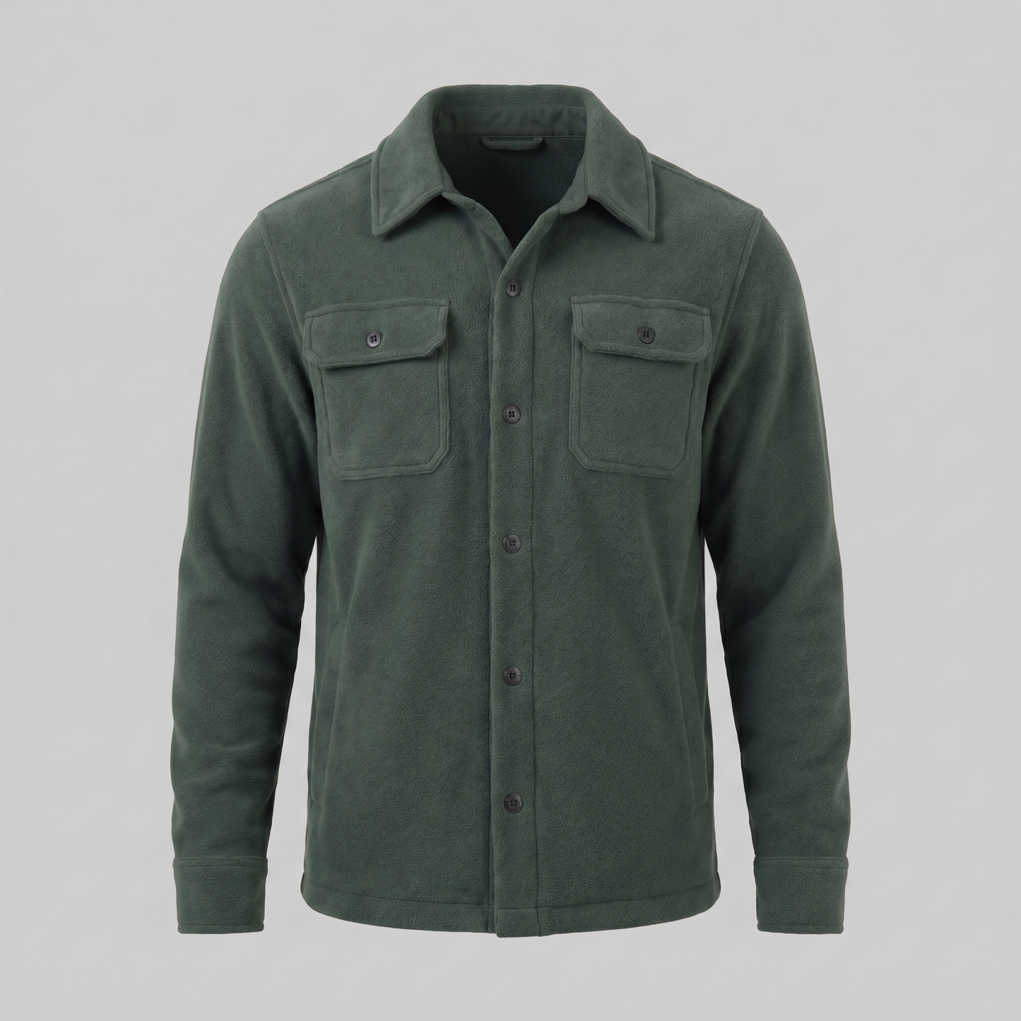 Men's Fleece Overshirt Jacket