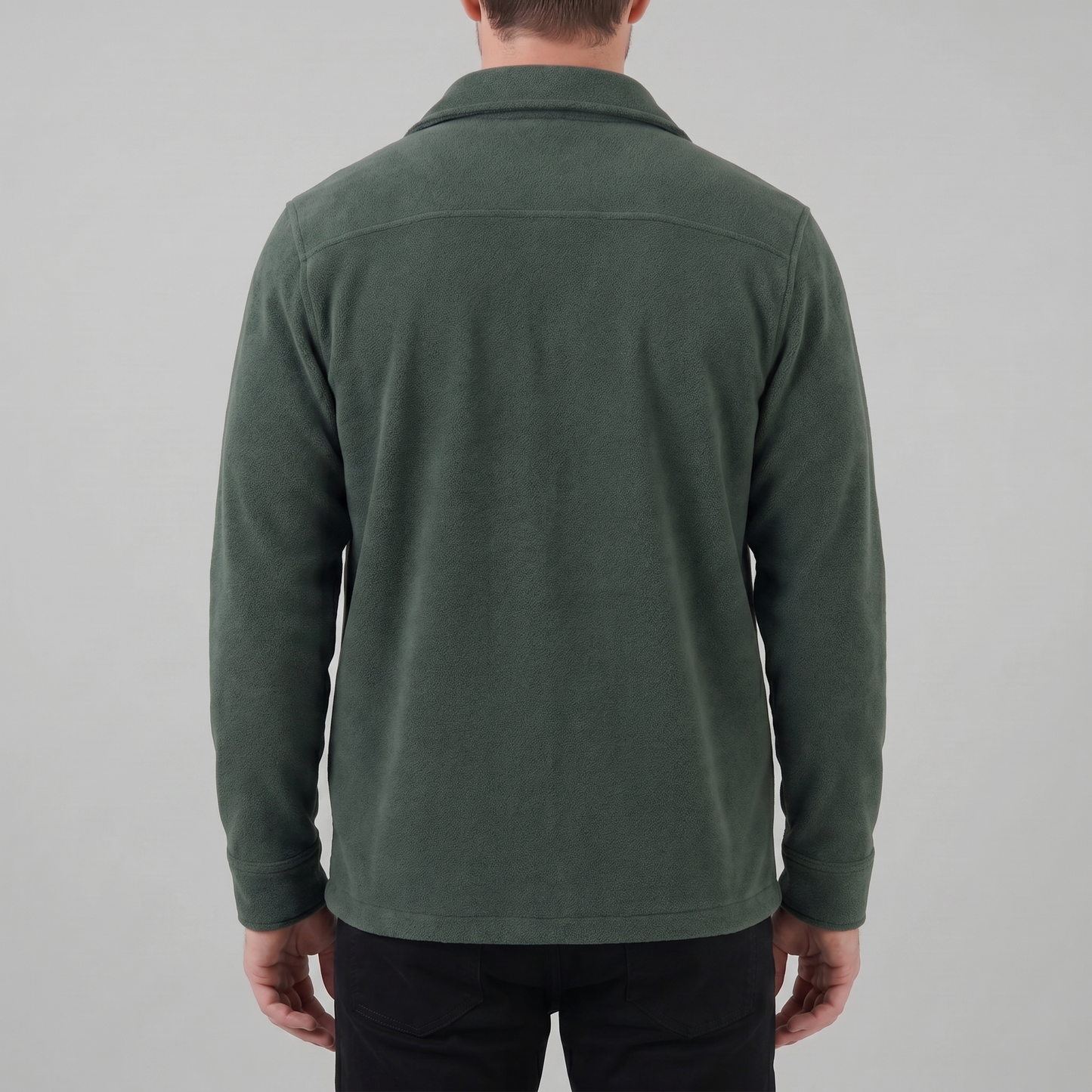 Men's Fleece Overshirt Jacket
