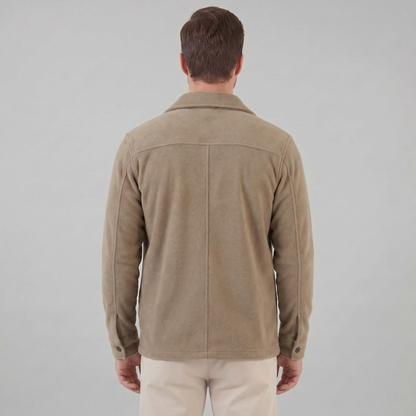 Men's Fleece Overshirt Jacket