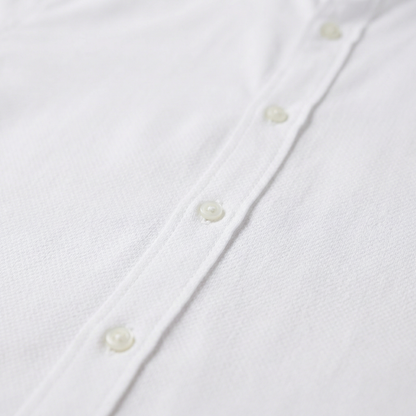 Men's Henley Collar Dress Shirt