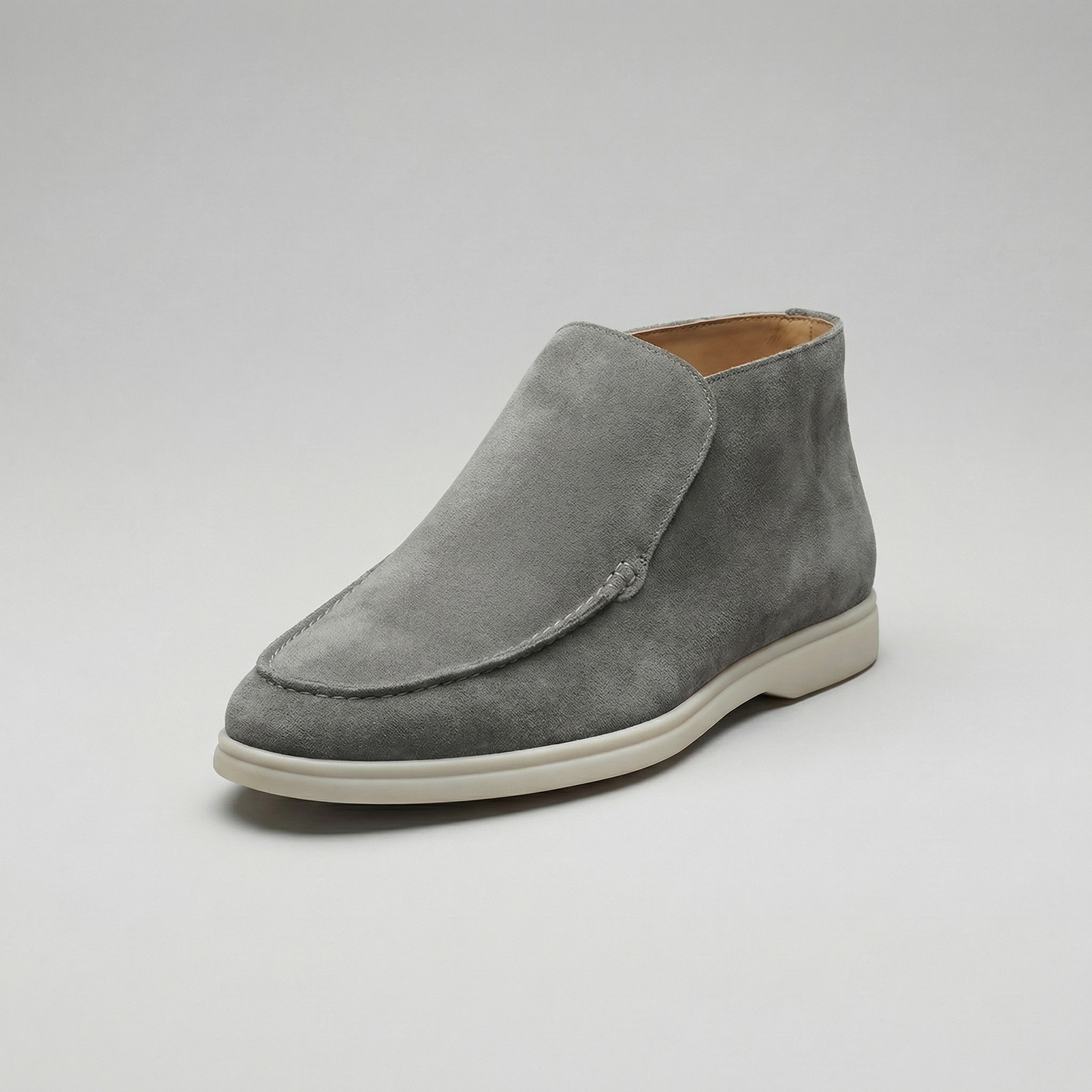 Men's High Suede Loafers