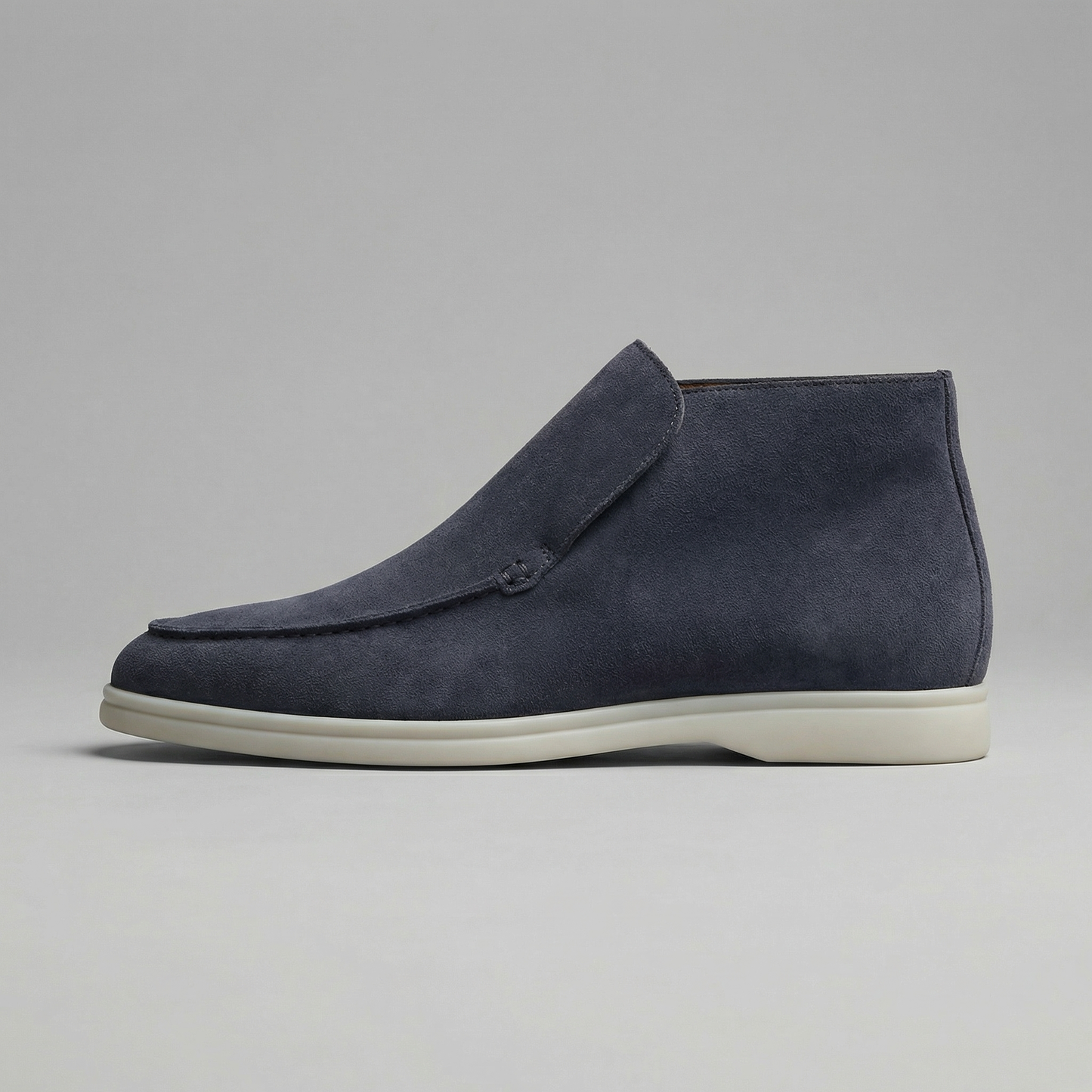 Men's High Suede Loafers