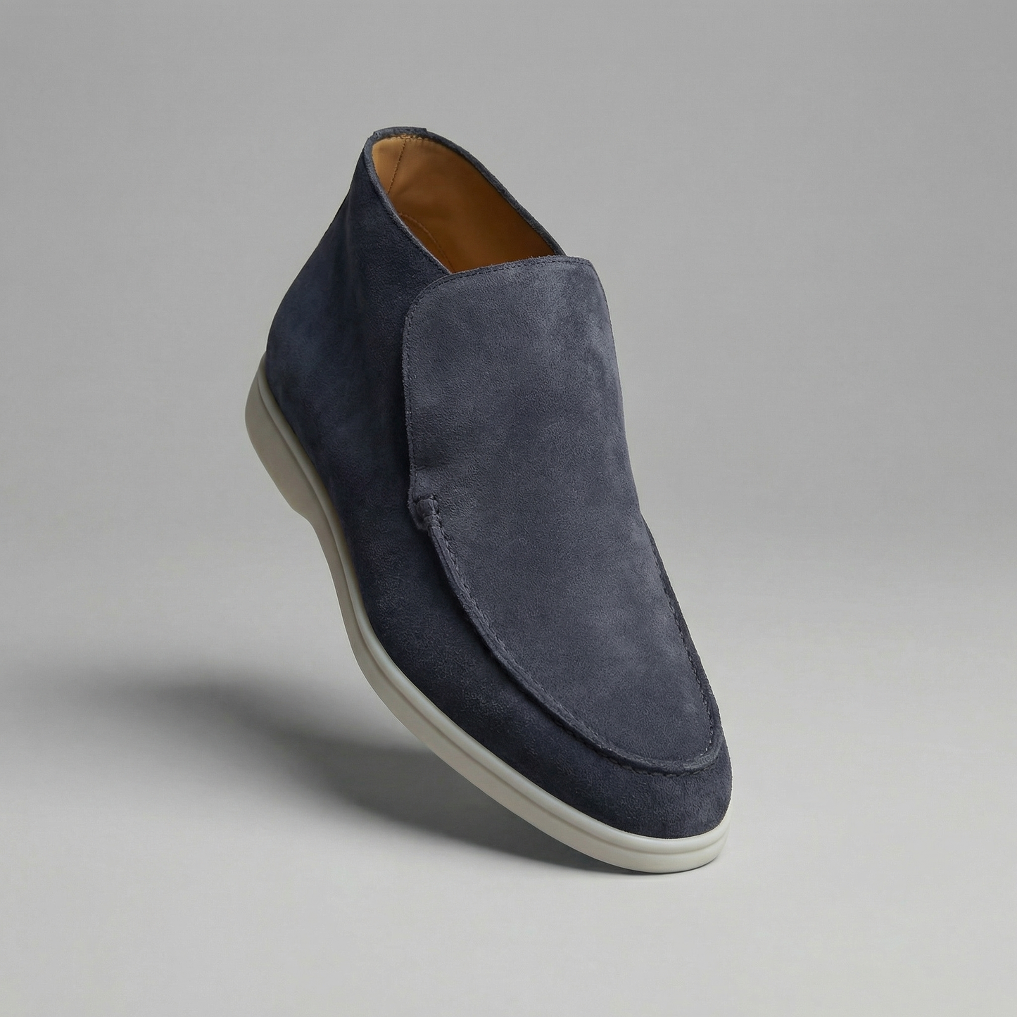 Men's High Suede Loafers