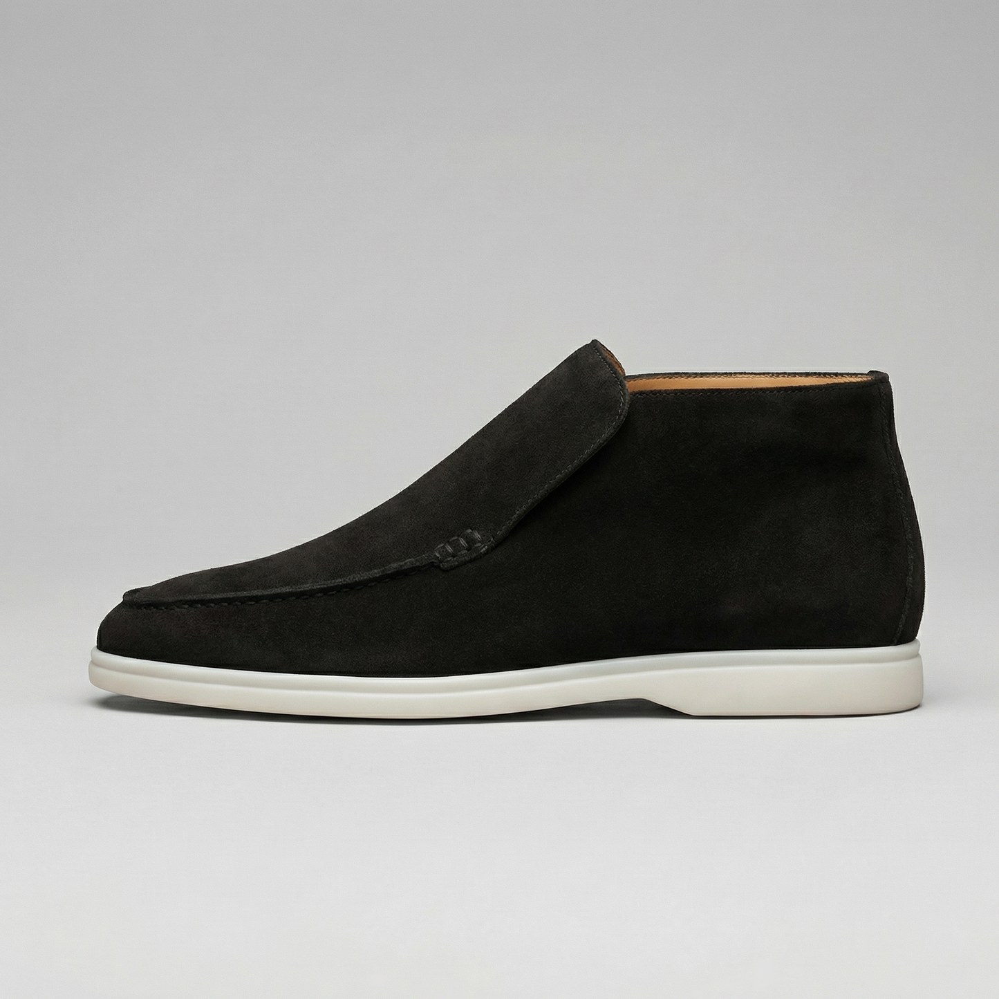 Men's High Suede Loafers