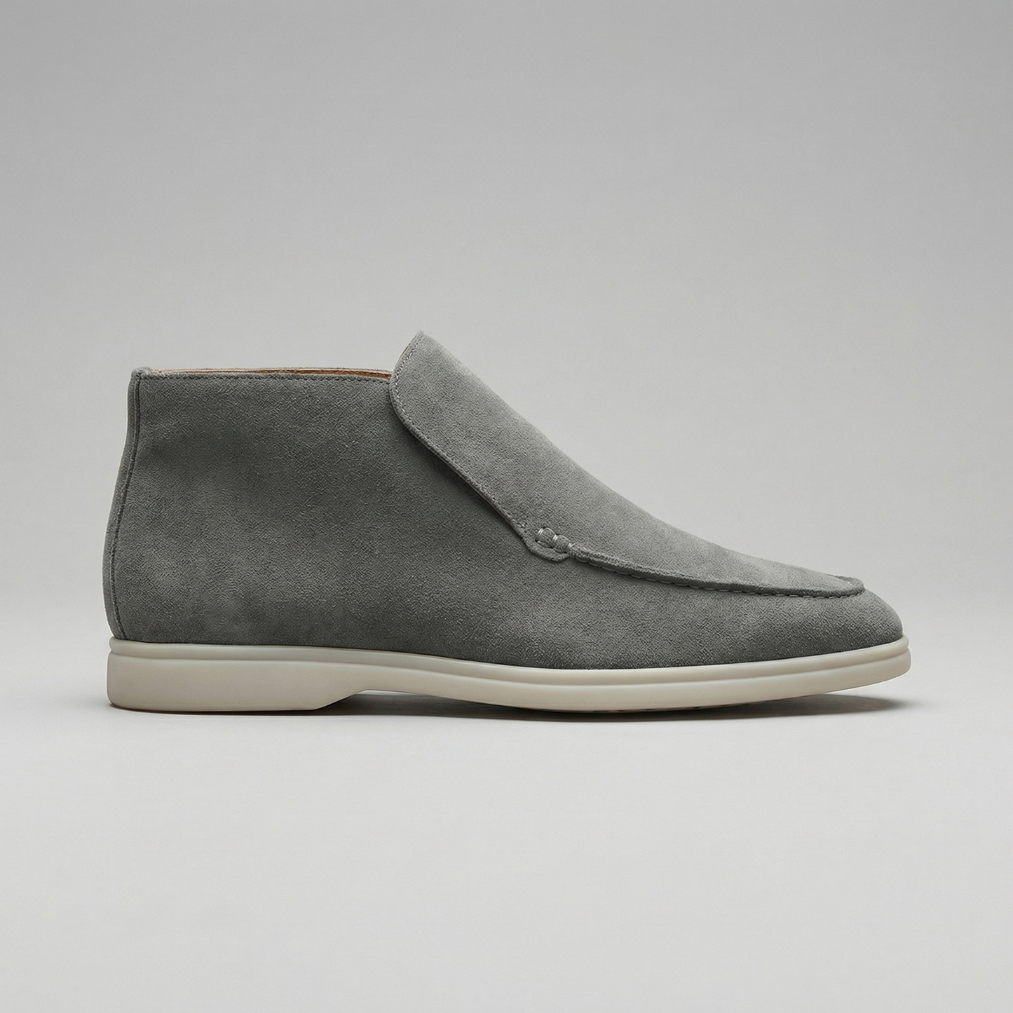 Men's High Suede Loafers