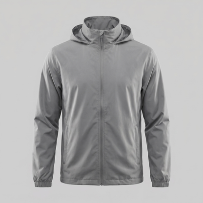 Men's Hooded Windbreaker Jacket