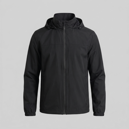 Men's Hooded Windbreaker Jacket