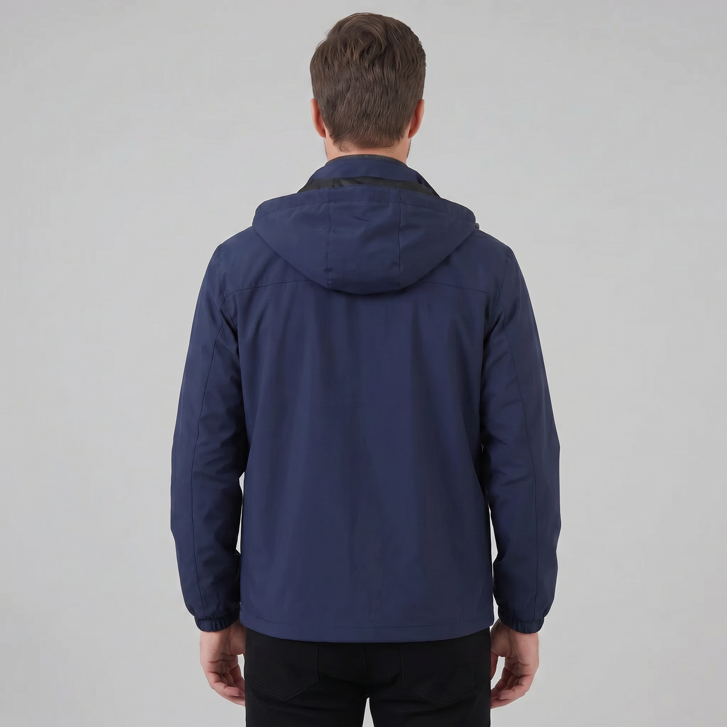 Men's Hooded Windbreaker Jacket