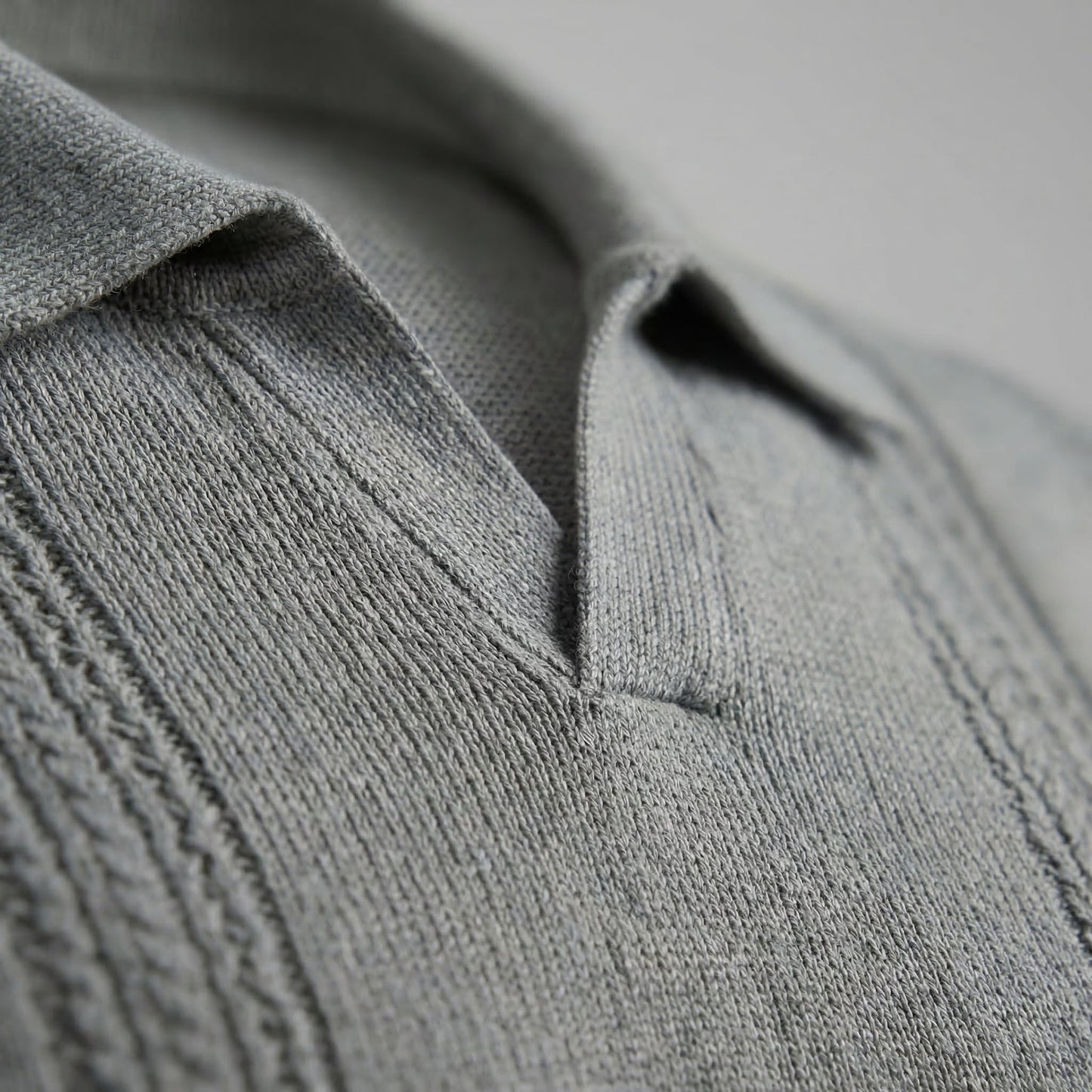 Men's Knit Polo Shirt