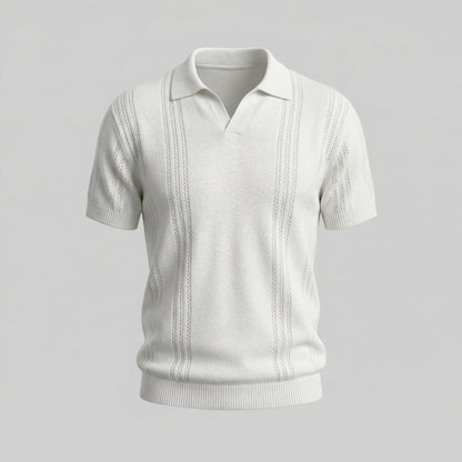 Men's Knit Polo Shirt