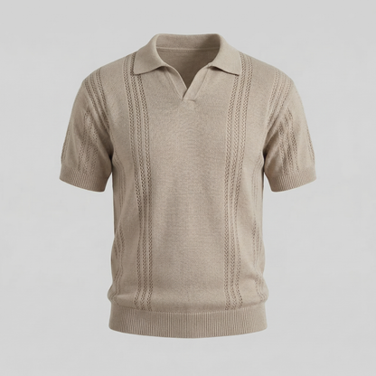 Men's Knit Polo Shirt