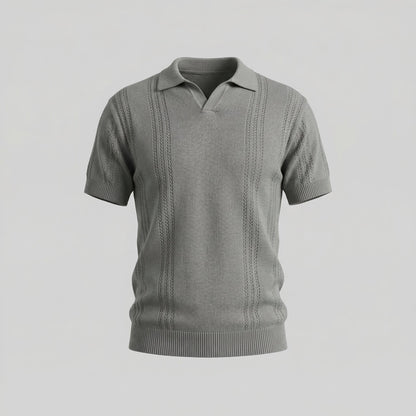 Men's Knit Polo Shirt