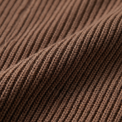 Men's Knit Polo Zip Neck