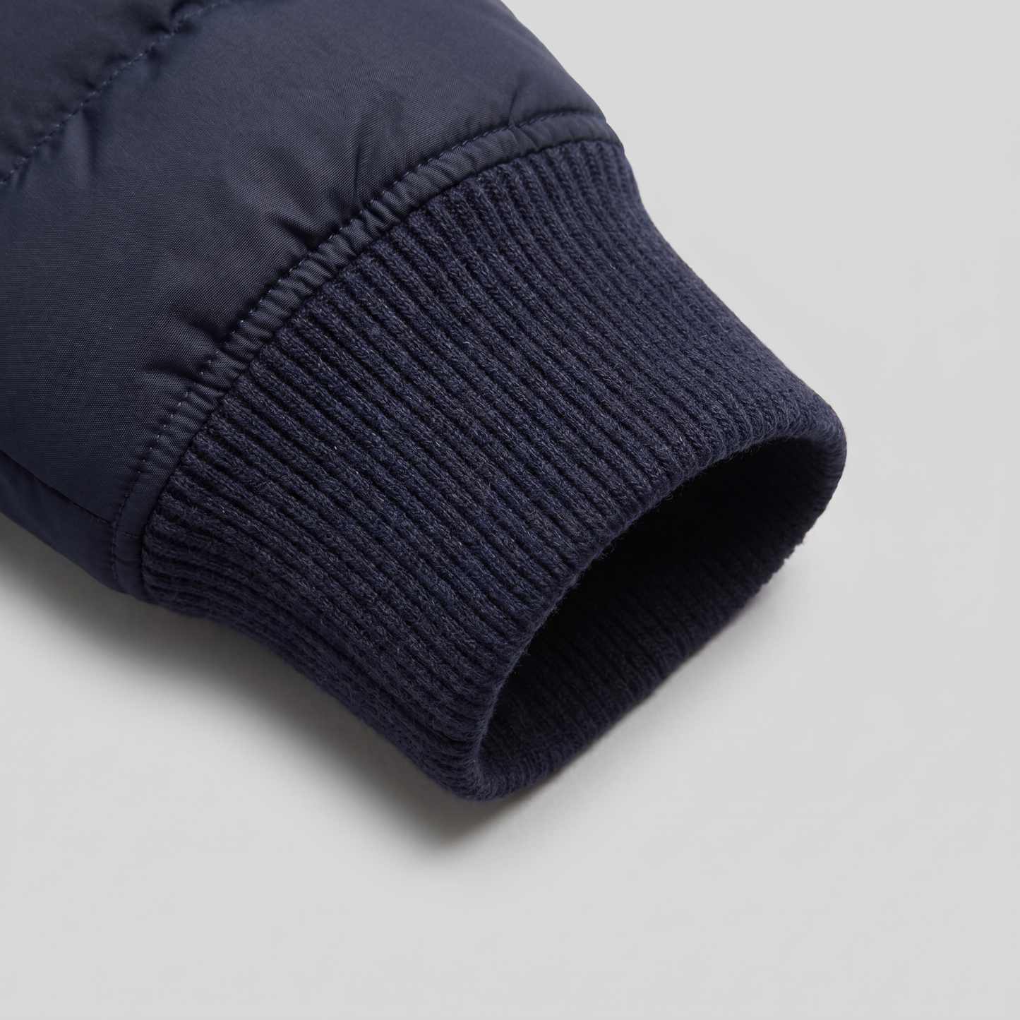 Men's Knit Sleeve Down Jacket