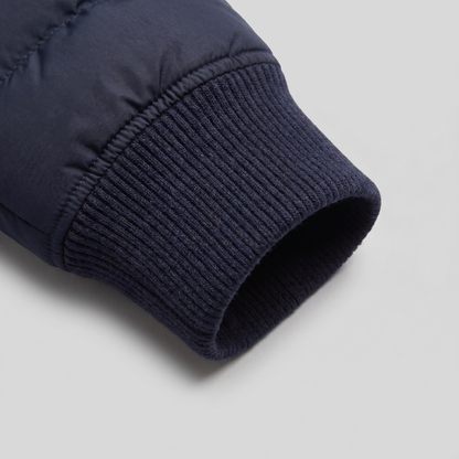 Men's Knit Sleeve Down Jacket