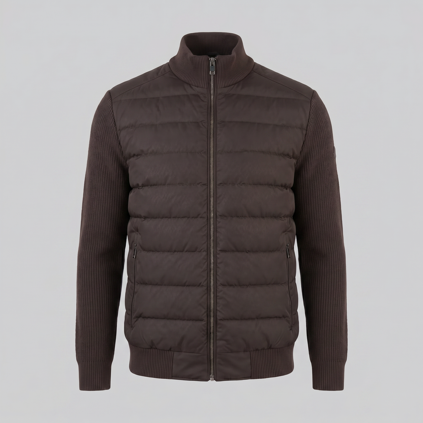 Men's Knit Sleeve Down Jacket