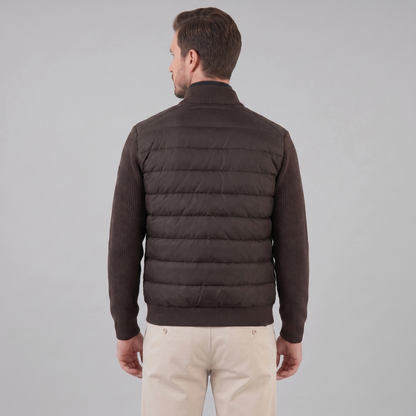 Men's Knit Sleeve Down Jacket