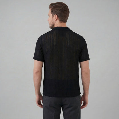Men's Lightweight Button-Down Shirt for Summer