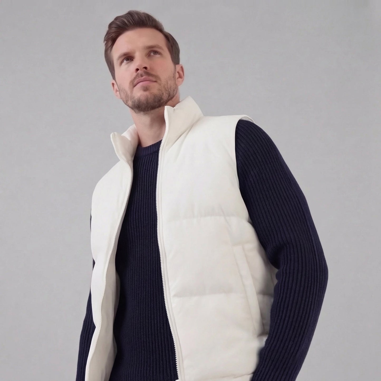 Men's Lightweight Sleeveless Puffer Vest