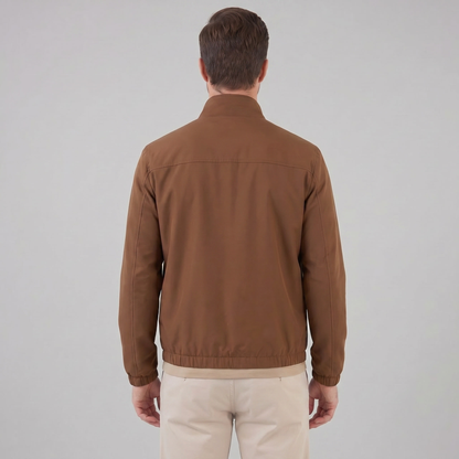 Men's Lightweight Zip-Up Bomber Jacket