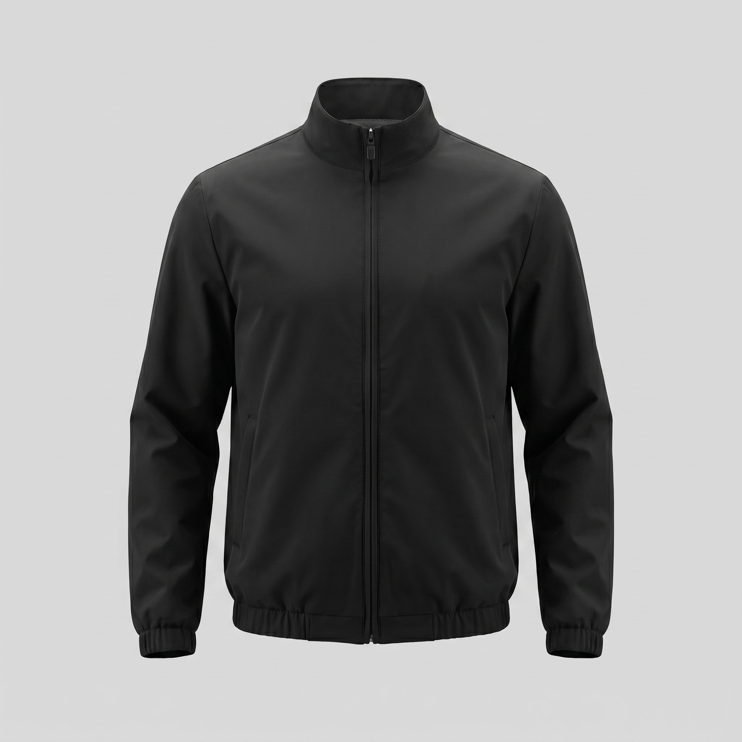 Men's Lightweight Zip-Up Bomber Jacket