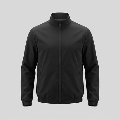Men's Lightweight Zip-Up Bomber Jacket