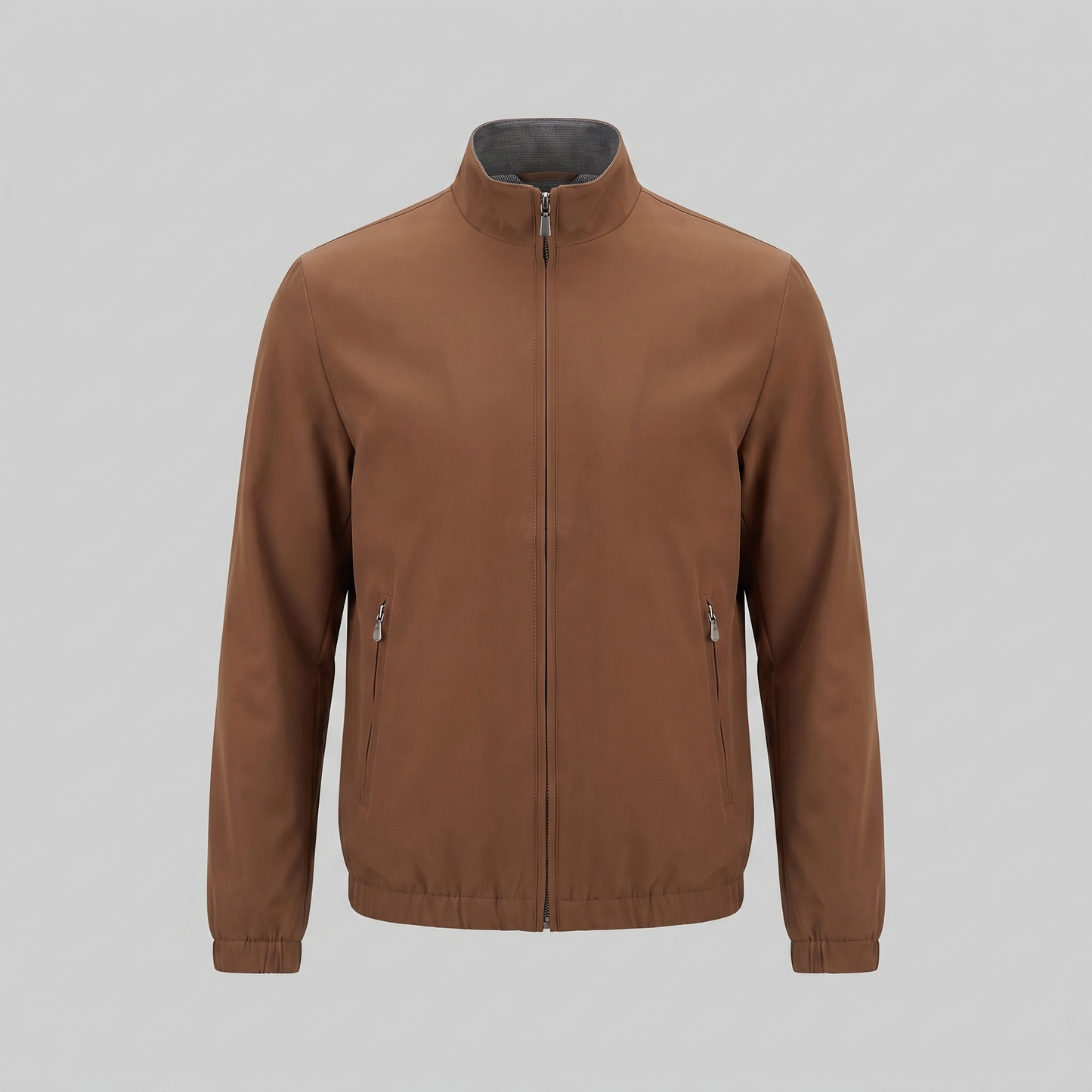 Men's Lightweight Zip-Up Bomber Jacket