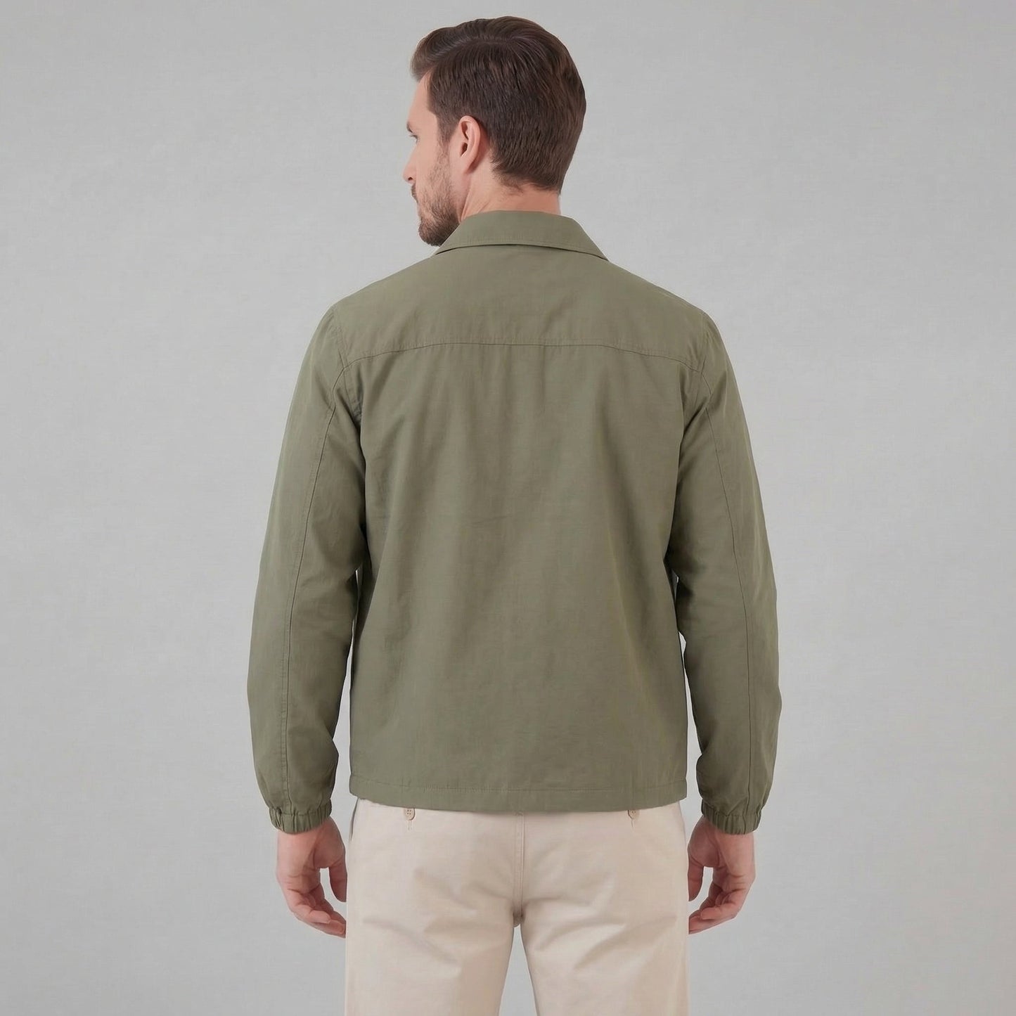 Men’s Lightweight Zip-Up Spring Jacket