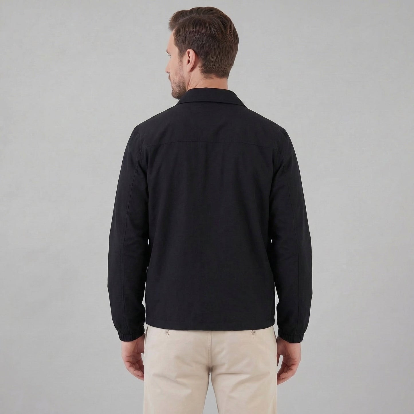 Men’s Lightweight Zip-Up Spring Jacket