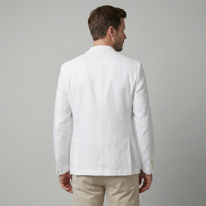 Men's Linen Blazer Jacket