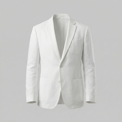 Men's Linen Blazer Jacket