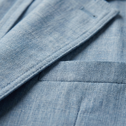 Men's Linen Blazer Jacket