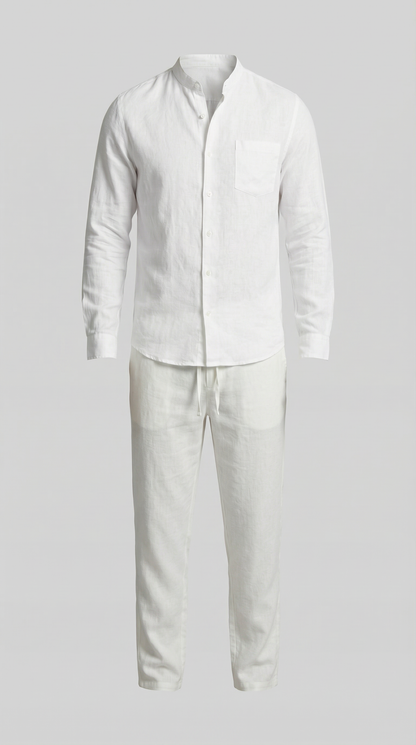 Men's Linen Co-Ord Set