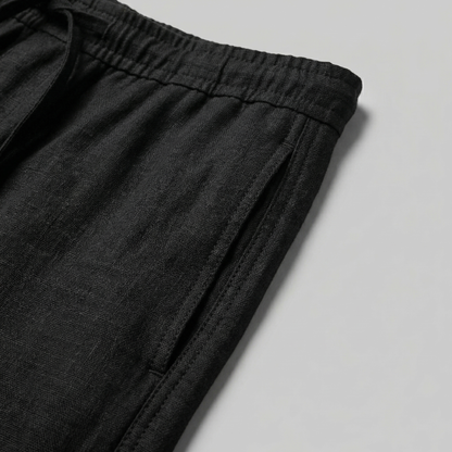 Men's Linen Slim Fit Trousers
