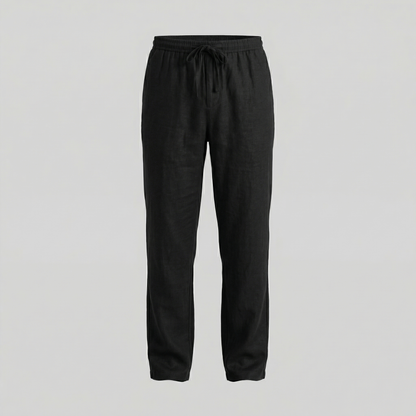 Men's Linen Slim Fit Trousers
