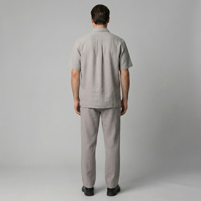 Men's Linen Slim Fit Trousers
