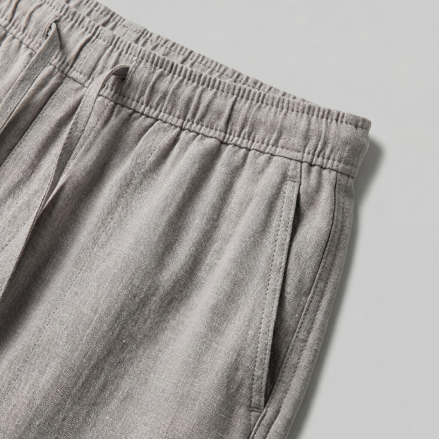 Men's Linen Slim Fit Trousers