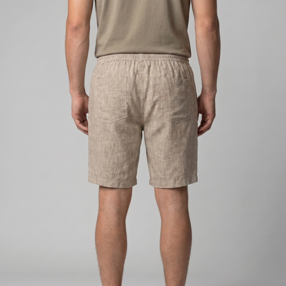 Men's Linen Summer Beach Shorts