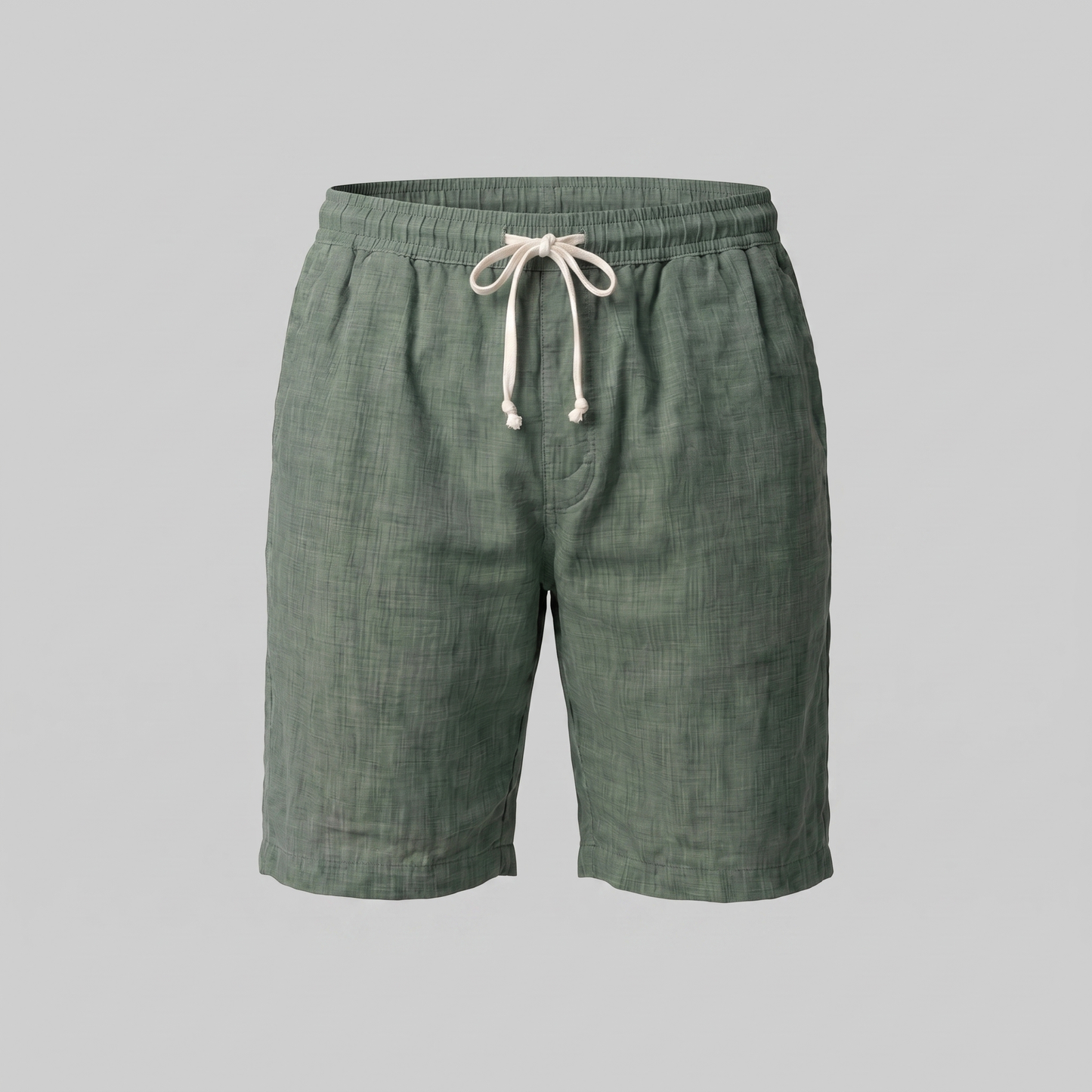 Men's Linen Summer Beach Shorts