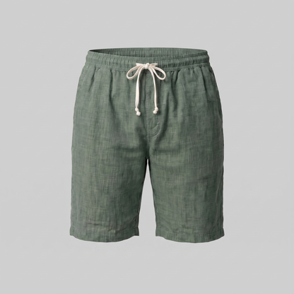 Men's Linen Summer Beach Shorts