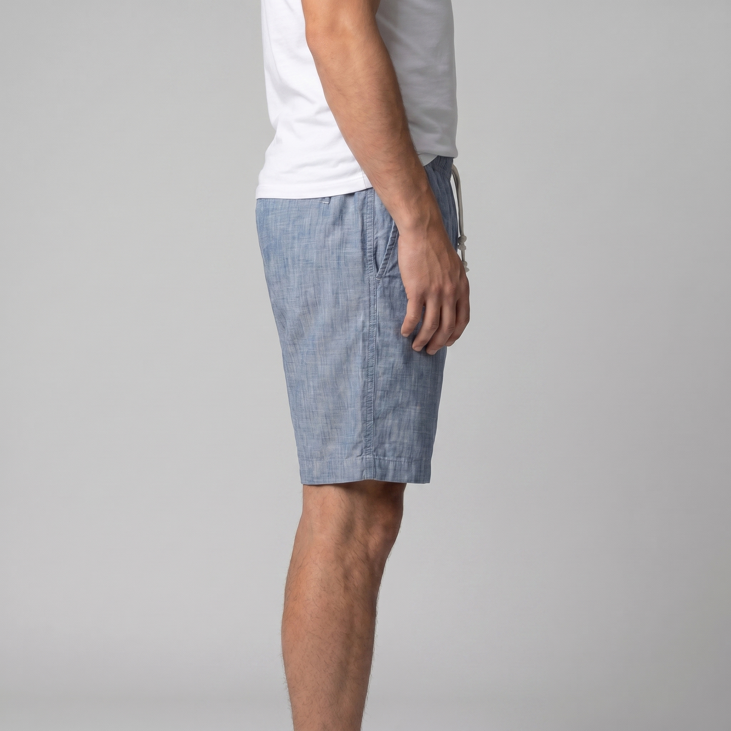 Men's Linen Summer Beach Shorts