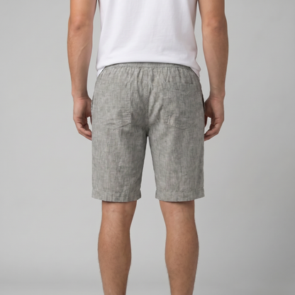 Men's Linen Summer Beach Shorts