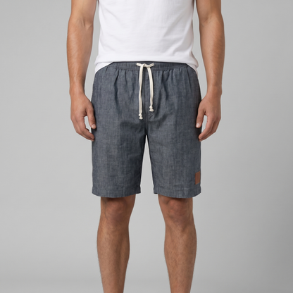 Men's Linen Summer Beach Shorts