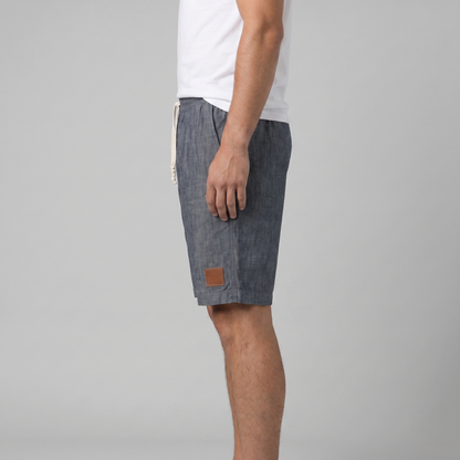 Men's Linen Summer Beach Shorts