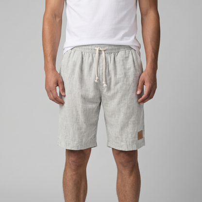 Men's Linen Summer Beach Shorts