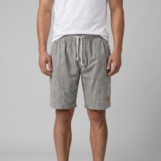 Men's Linen Summer Beach Shorts
