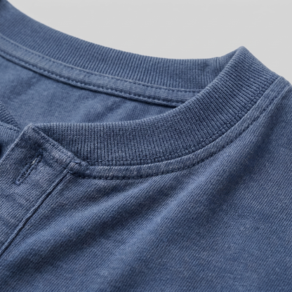 Men's Long Sleeve Henley Shirt
